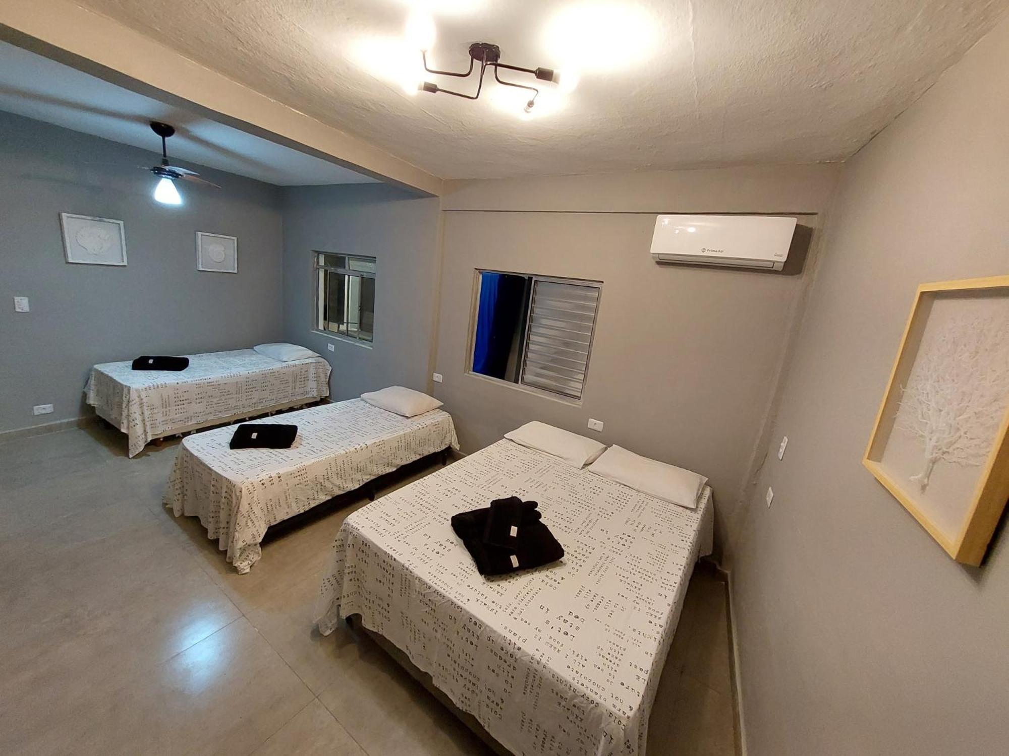 Pousada Praia Cia, Piscina, Centro, Estacionamento, Wifi, Saida Ate As 16H ベルチオガ 部屋 写真